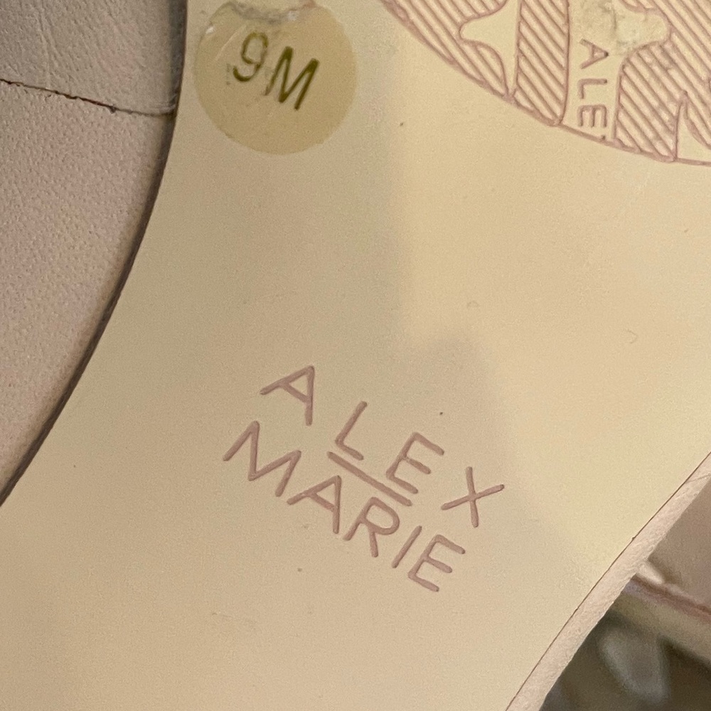 Alex Marie Nude Peep toe heel - Picture 5 of 5